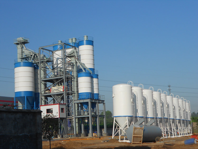 dry mix mortar production line