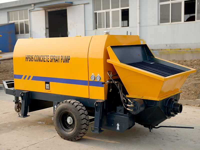 concrete pump on trailer for sale