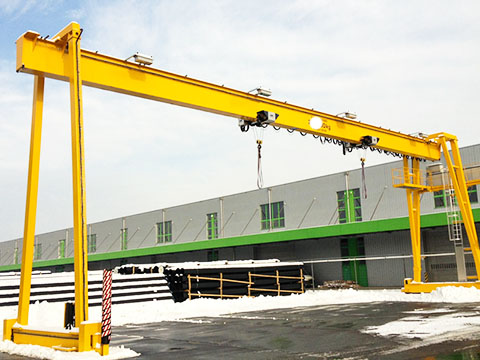 A-type 6 ton gantry crane sale 