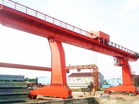 single girder gantry crane of Weihua for sale 