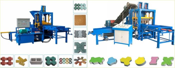 interlocking brick machine