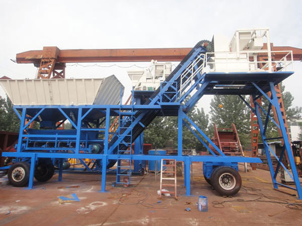 AJY-25 Mini Mobile Batching Plant