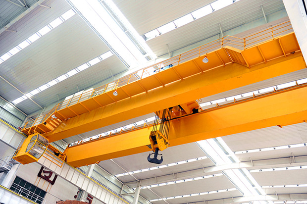 double girder top running crane