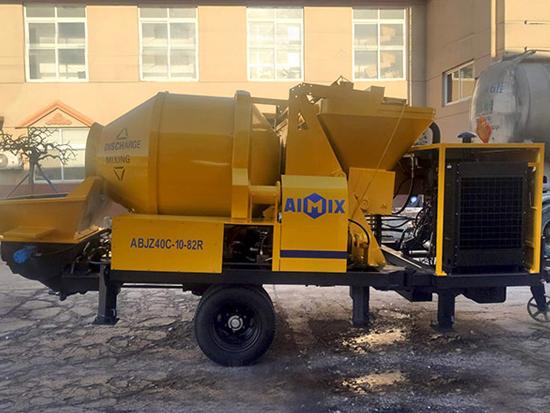 Concrete Mixer Pump for Construction