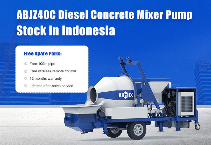 concrete mixing and pumping for sale