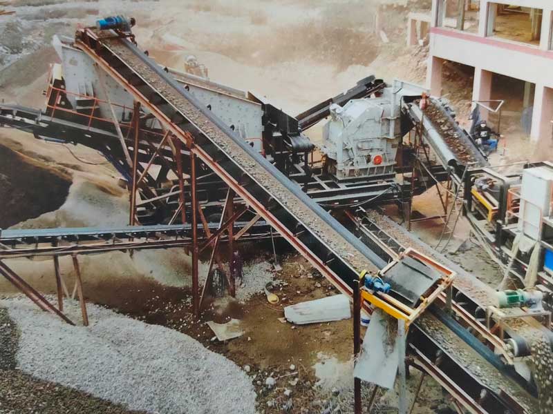 production line sand making