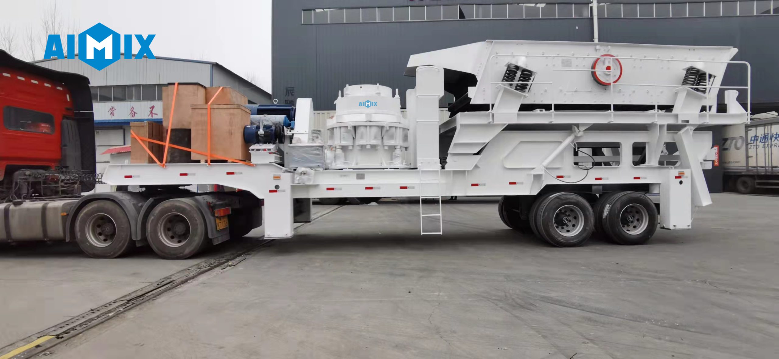 Cone Crusher Plant is Ready for Delivery