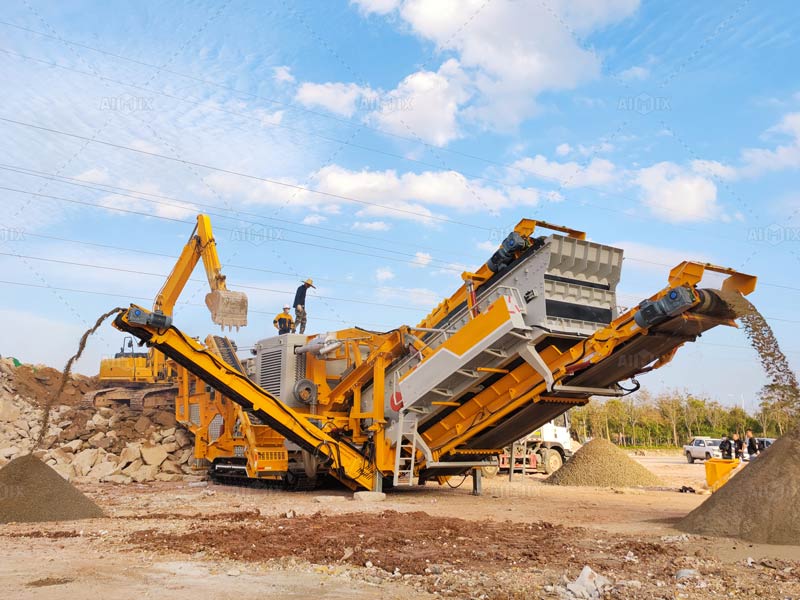 Portable Crawler Crusher Plant