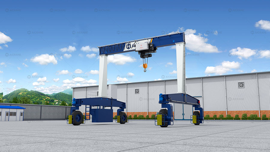 rubber tire gantry crane